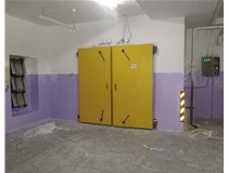 【德軒案例】梧桐院地庫改造——墻面刷油漆、乳膠漆，改造人防門(mén)油漆